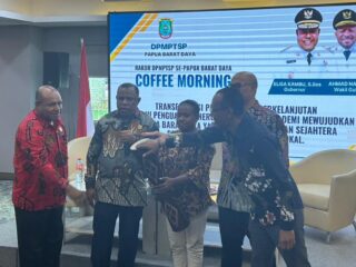 Bangun Kepercayaan Pelaku Usaha, DPMPTSP PBD Gelar Coffee Morning Bernuansa Kolaboratif