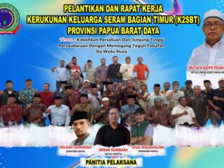 K2SBT Papua Barat Daya Matangkan Persiapan Pelantikan dan Rapat Kerja di Sorong