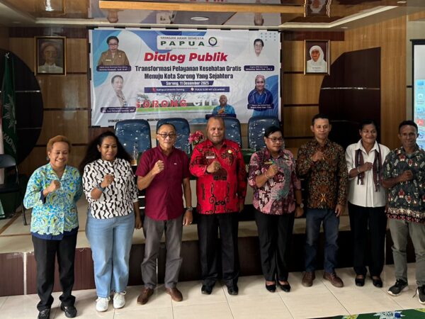 Dialog Publik Sukses Digelar, Pemkot Sorong Mantapkan Transformasi Layanan Kesehatan Gratis