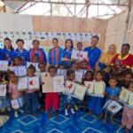 Foto Bersama Bunda PAUD Papua Barat Daya serta pengurus bersama guru dan siswa PAUD Advent Teminabuan Sorong Selatan/Istimewa