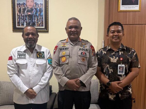 Senator Mamberob Rumakiek Dukung Polda PBD Jaga Stabilitas Keamanan