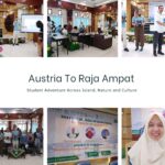 Mahasiswa Austria Berbagi Petualangan di Raja Ampat, Inspirasi Global Menggema di Unamin