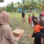 Al Ikhlas Cultural Centre Australia Tebar Makanan Berbuka Puasa di Kampung Maibo Kabupaten Sorong