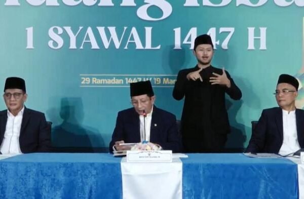 Sidang Isbat :  Lebaran Idul Fitri 1447 H Jatuh pada Sabtu 21 Maret 2026