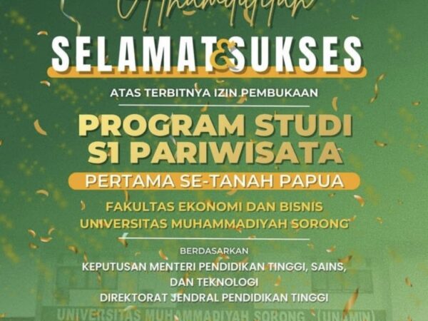 UNAMIN Buka Prodi S1 Pariwisata Pertama di Tanah Papua
