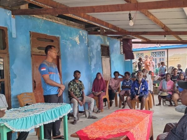 Silaturahmi Kamtibmas, Polda PBD Sambangi Warga Kokoda