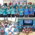 Pelajar SMPN 8 Dum Dapat Penyuluhan Kesehatan dan Pencegahan HIV/AIDS dari TP PKK PBD