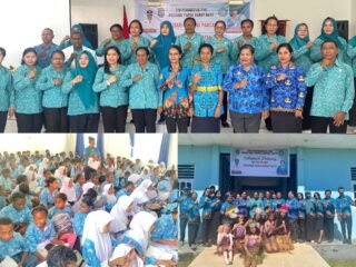 Pelajar SMPN 8 Dum Dapat Penyuluhan Kesehatan dan Pencegahan HIV/AIDS dari TP PKK PBD